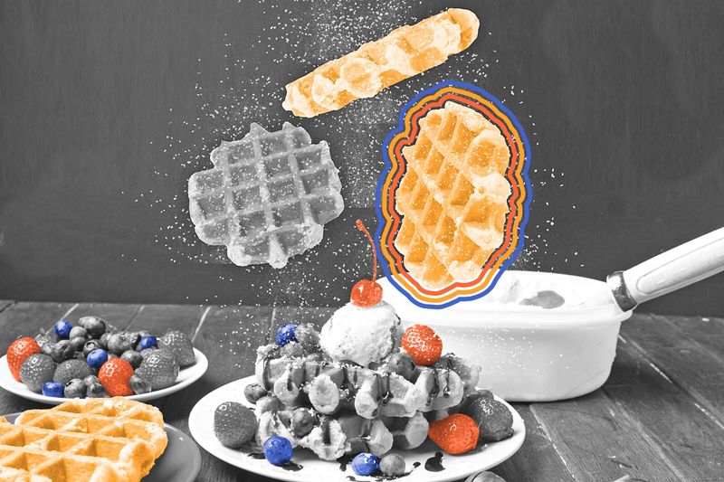 Early Americans held waffle-eating parties called ‘waffle frolics.’