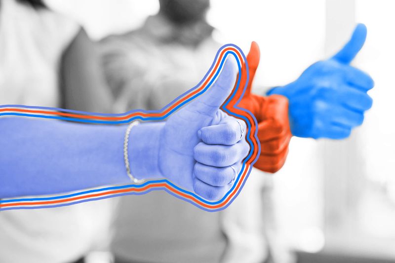 One finger has its own pulse.