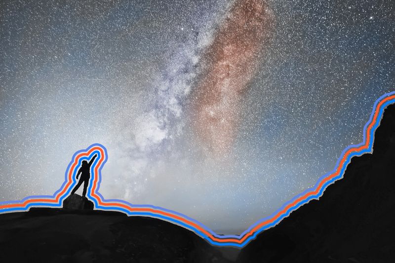 Light from the center of the Milky Way takes 25,000 years to reach Earth.