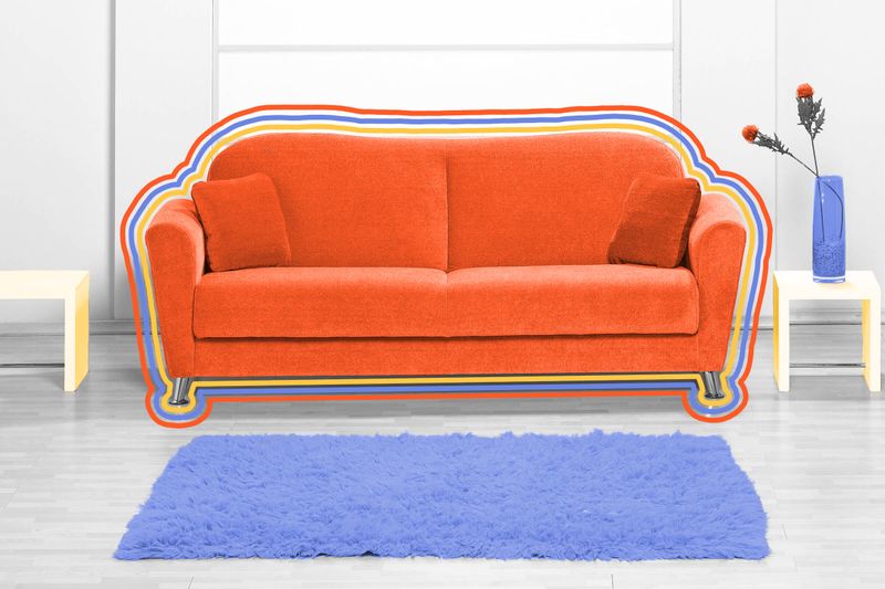 Love seats were originally designed to fit women’s dresses, not couples.