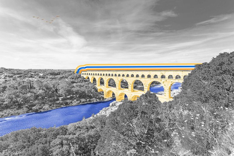 Rome still uses an aqueduct built during the Roman Empire.