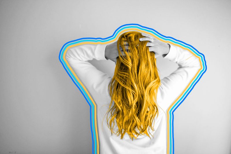 Human hair contains traces of gold.