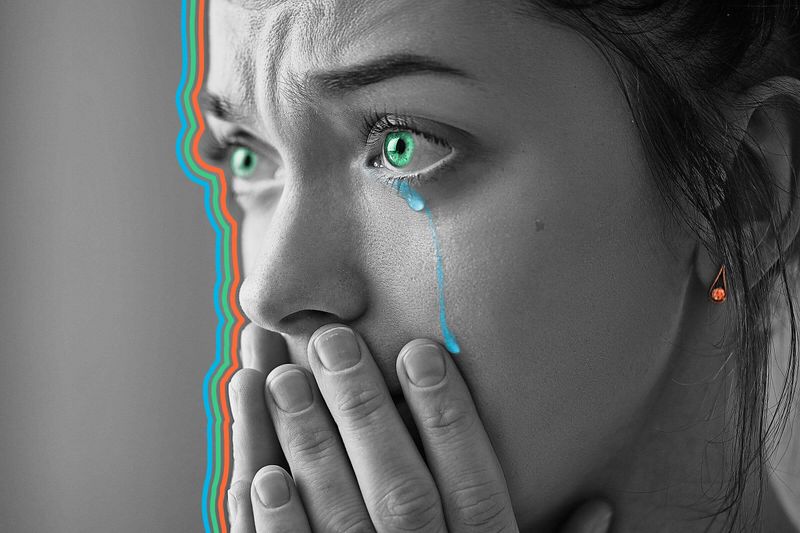 Crying can make you happier.
