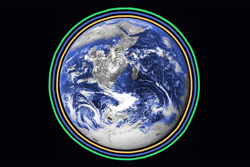 The Earth’s shape is constantly changing.