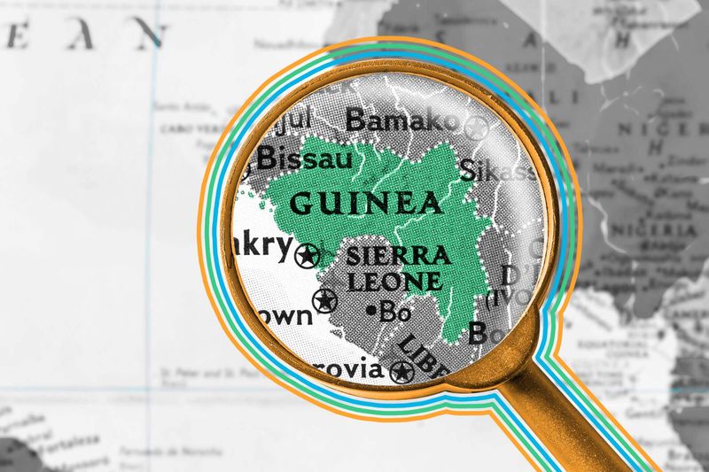 The names of four countries include the word ‘Guinea.’