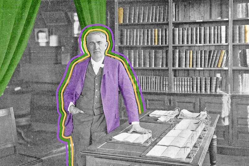 Thomas Edison’s last breath is on display at the Henry Ford Museum.
