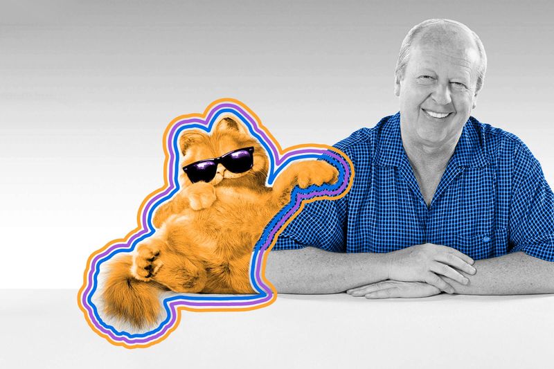 The first Gmail was associated with Garfield the cat.