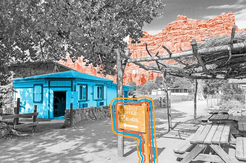 There’s a village inside the Grand Canyon.