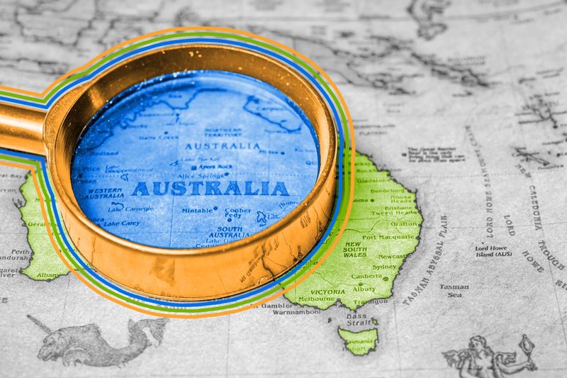 Australia is the only continent in the world without an active volcano.