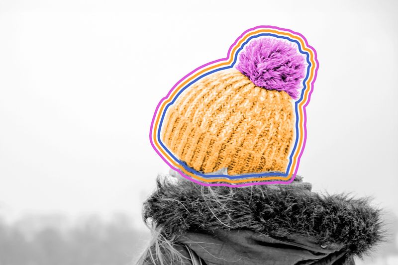 Pompoms were originally sewn onto sailor caps to cover a loose thread on top.