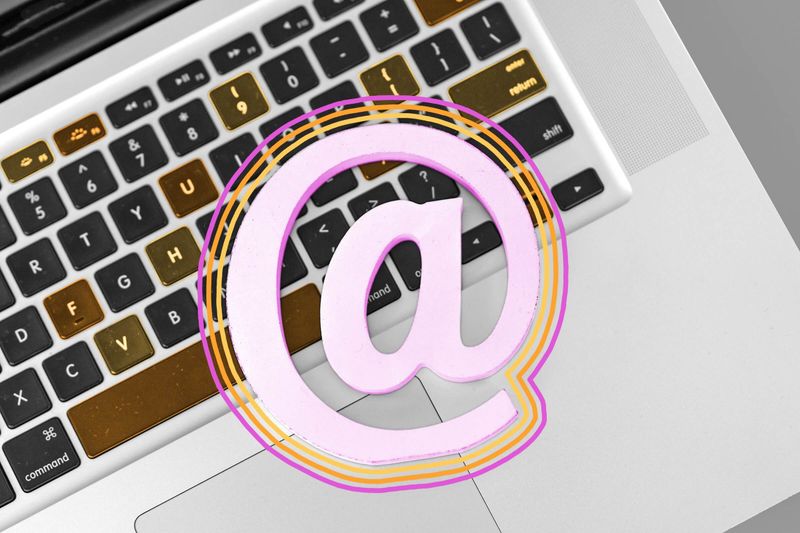The @ symbol was invented more than 400 years before email. 