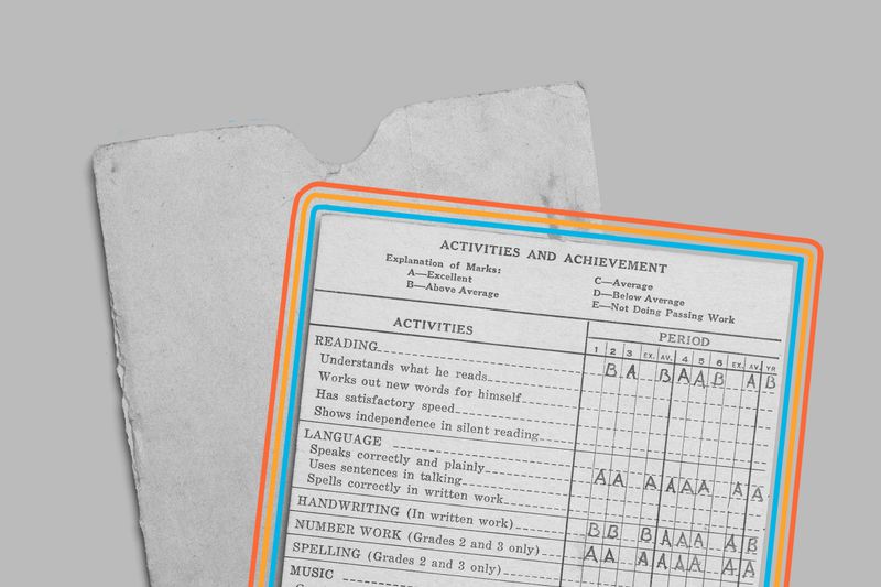Why There’s No ‘E’ on Report Cards