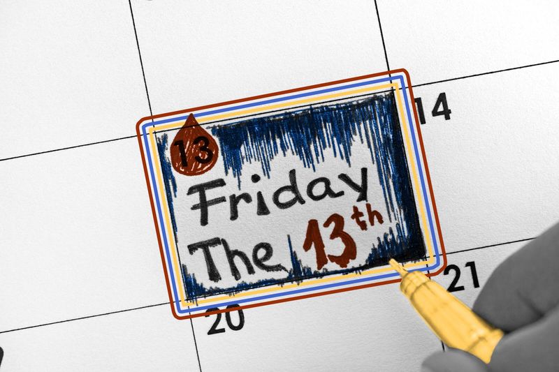 The 13th day of the month is more likely to be a Friday than any other day of the week.