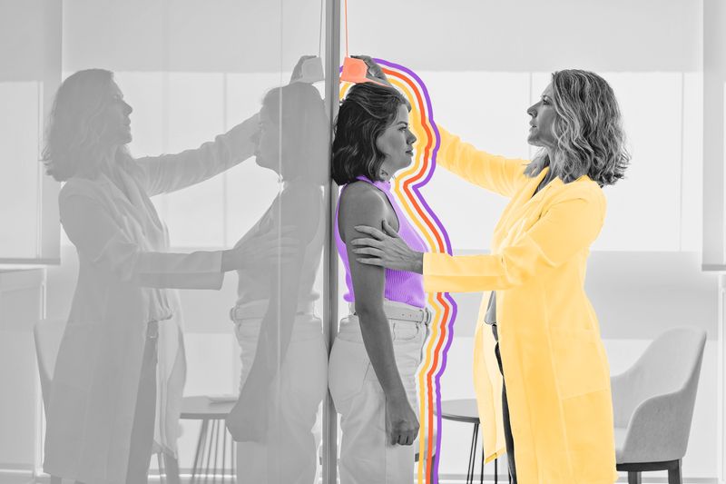Only 11% of U.S. women are taller than 5 feet, 7 inches.