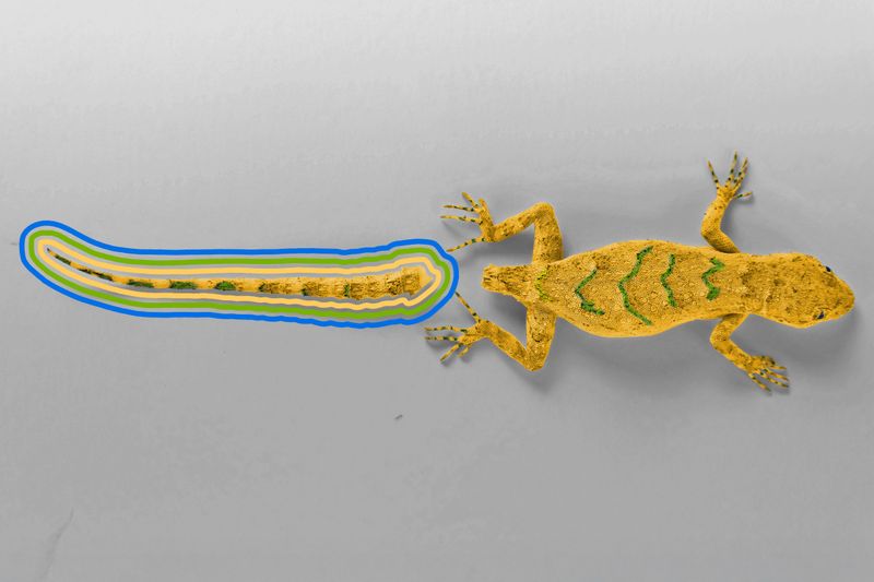 When a lizard loses its tail, the tail can keep moving by itself.
